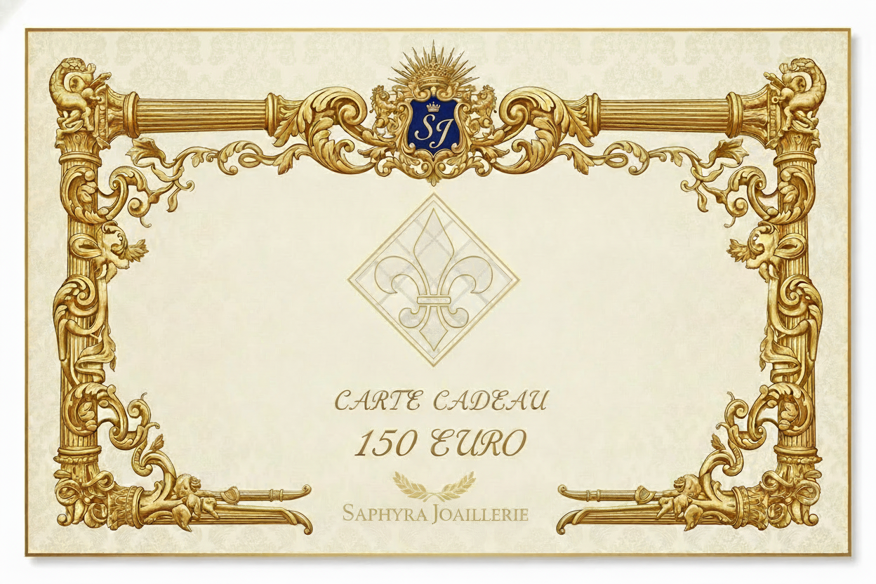 Carte cadeau de 150 € saphyra joaillerie