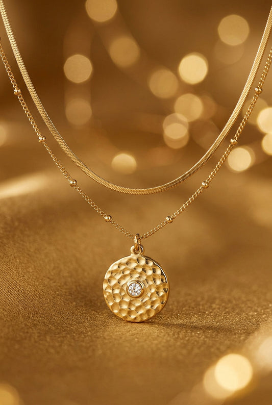 floral garden necklace