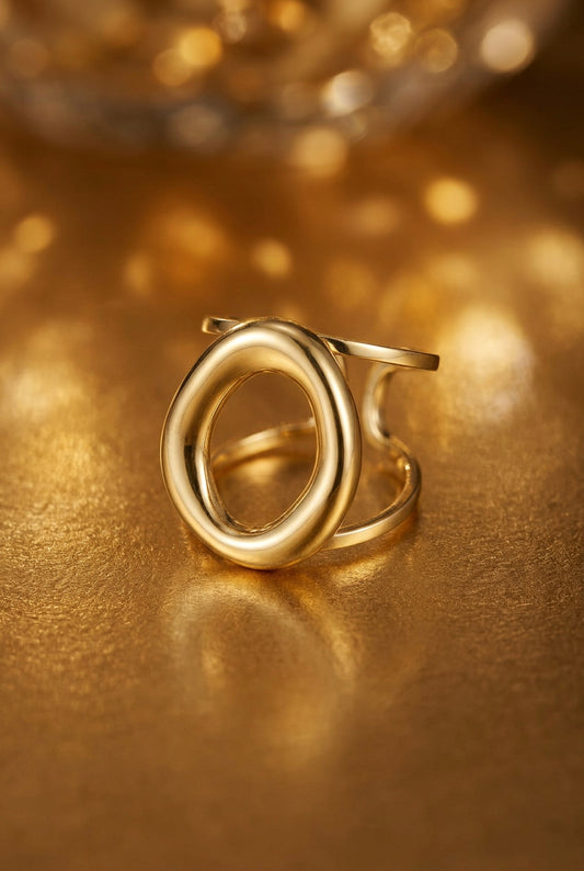 bold circle ring