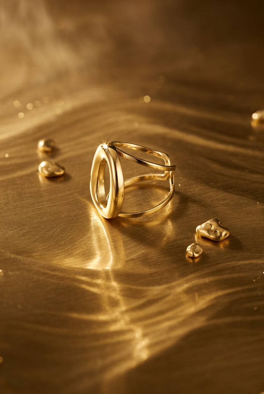 bold circle ring