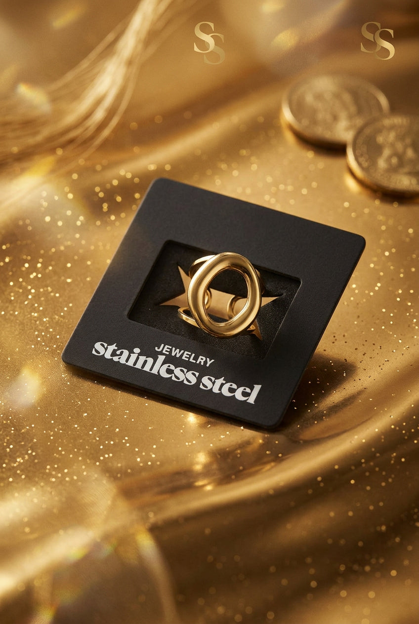 bold circle ring