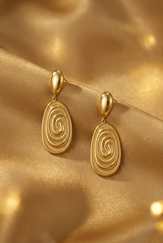 Stainless Steel Drop Earrings irregular shape Casual Daily Simple Series Women's jewelry