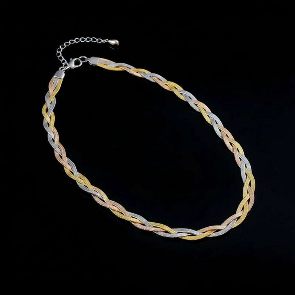 Chaîne Serpent Acier 316L - Collier et Bracelets Waterproof Femme