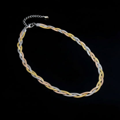 Chaîne Serpent Acier 316L - Collier et Bracelets Waterproof Femme