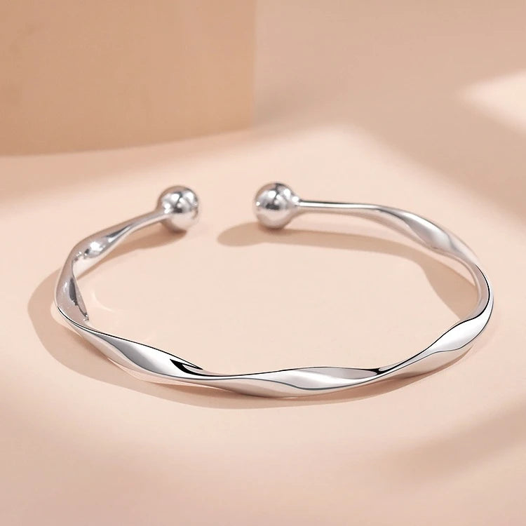 925 Sterling Silver Peacock Opening Screen Bracelet For Women Luxury Designer Texture Open Bracelets Party Original Jewelry Gift un titre