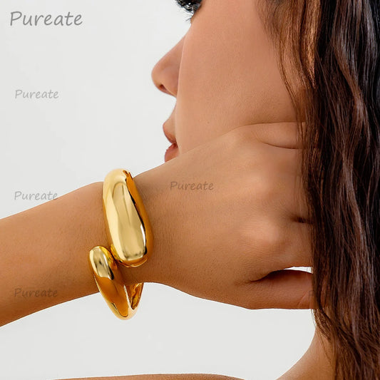 Bracelet Jonc Ouvert  – Style Vintage