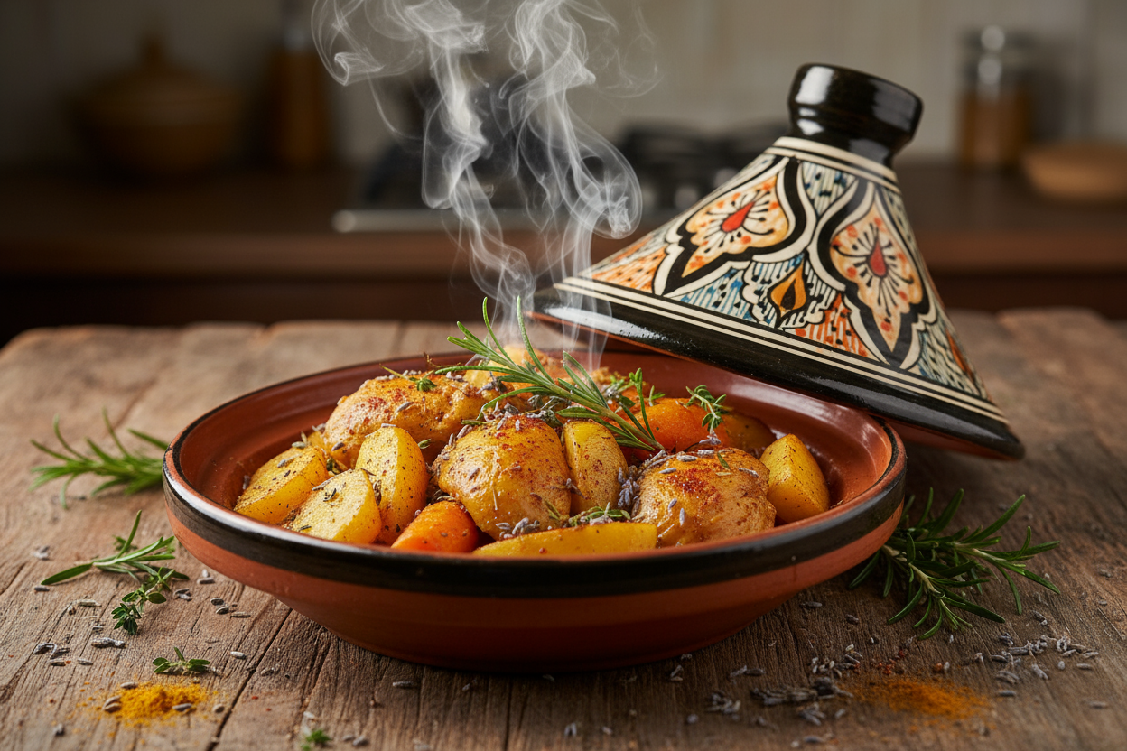 Tagine aux Herbes Françaises